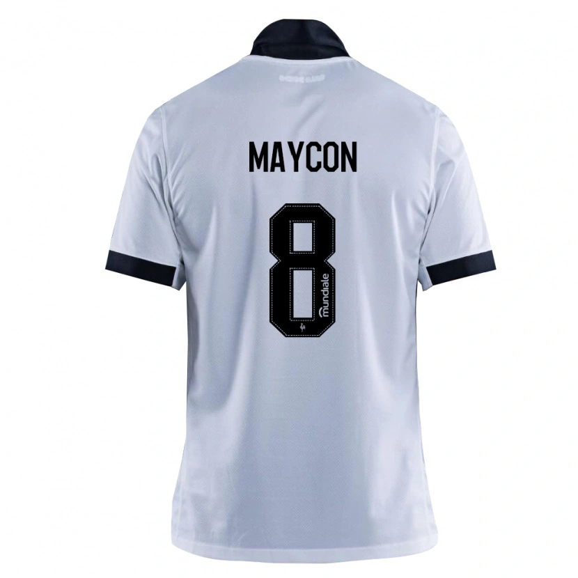 Danxen Homem Camisola Maycon De Andrade Barberan #8 Preto Branco Alternativa 2026/27 Camisa Brasil