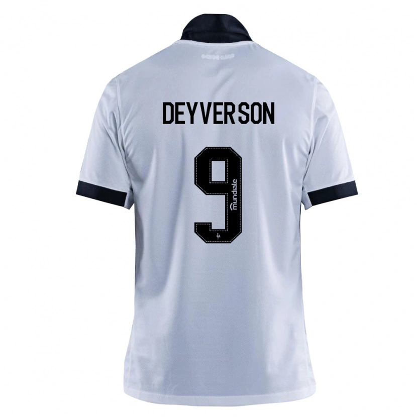 Danxen Homem Camisola Deyverson #9 Preto Branco Alternativa 2026/27 Camisa Brasil