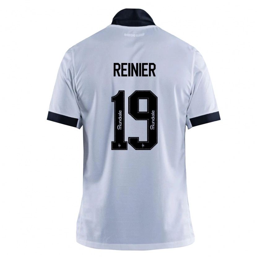 Danxen Homem Camisola Reinier Jesus Carvalho #19 Preto Branco Alternativa 2026/27 Camisa Brasil