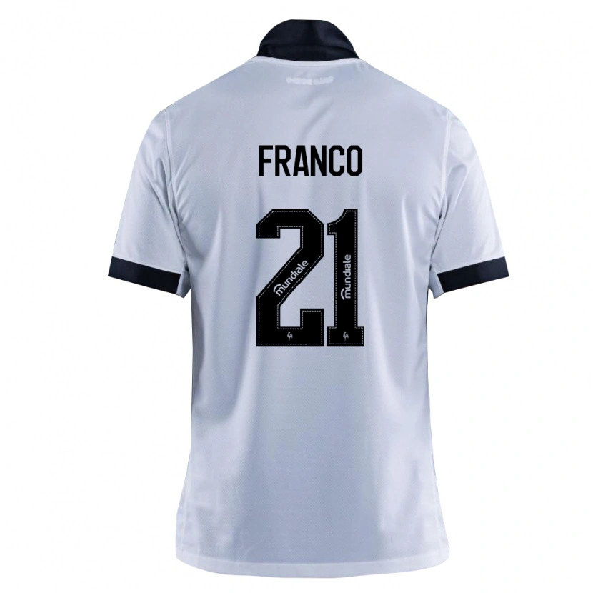 Danxen Homem Camisola Alan Franco #21 Preto Branco Alternativa 2026/27 Camisa Brasil