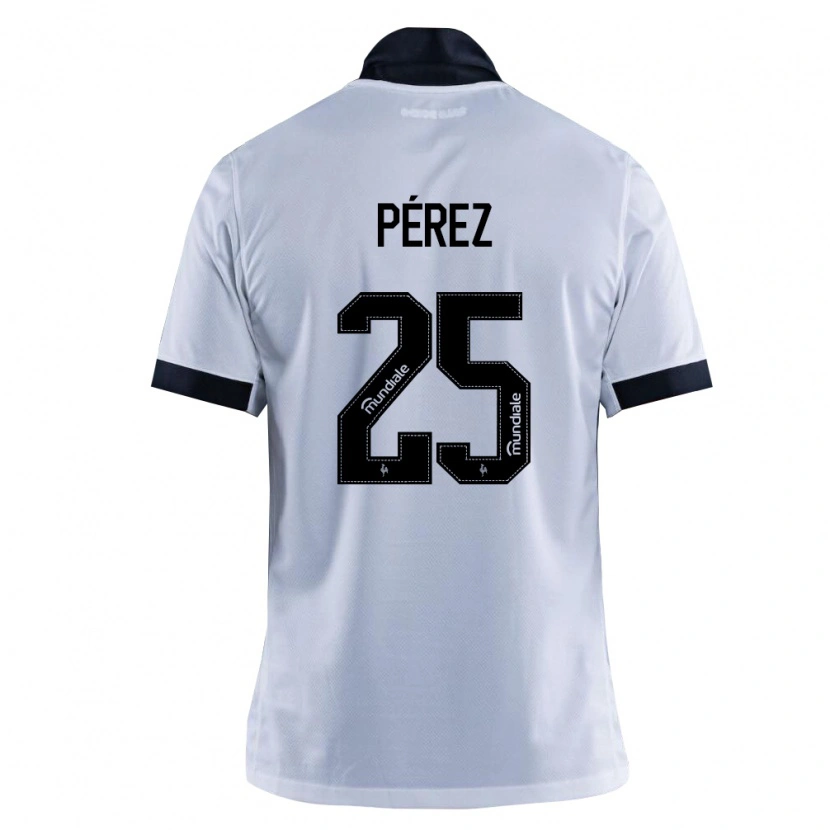 Danxen Homem Camisola Tomás Pérez #25 Preto Branco Alternativa 2026/27 Camisa Brasil