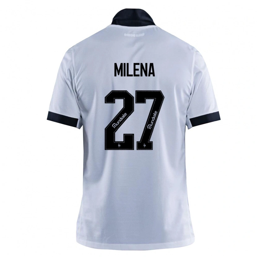 Danxen Homem Camisola Milena #27 Preto Branco Alternativa 2026/27 Camisa Brasil