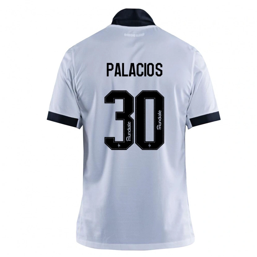 Danxen Homem Camisola Brahian Palacios #30 Preto Branco Alternativa 2026/27 Camisa Brasil