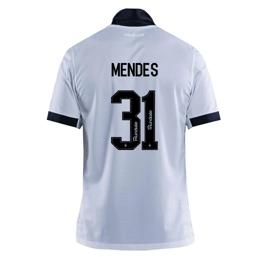 Danxen Homem Camisola Matheus Mendes #31 Preto Branco Alternativa 2026/27 Camisa Brasil