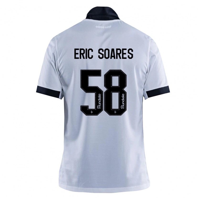 Danxen Homem Camisola Eric Soares #58 Preto Branco Alternativa 2026/27 Camisa Brasil