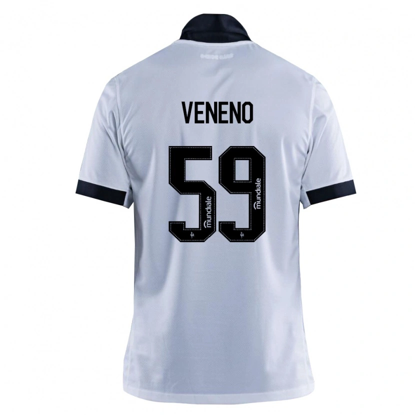 Danxen Homem Camisola Gabriel Veneno #59 Preto Branco Alternativa 2026/27 Camisa Brasil