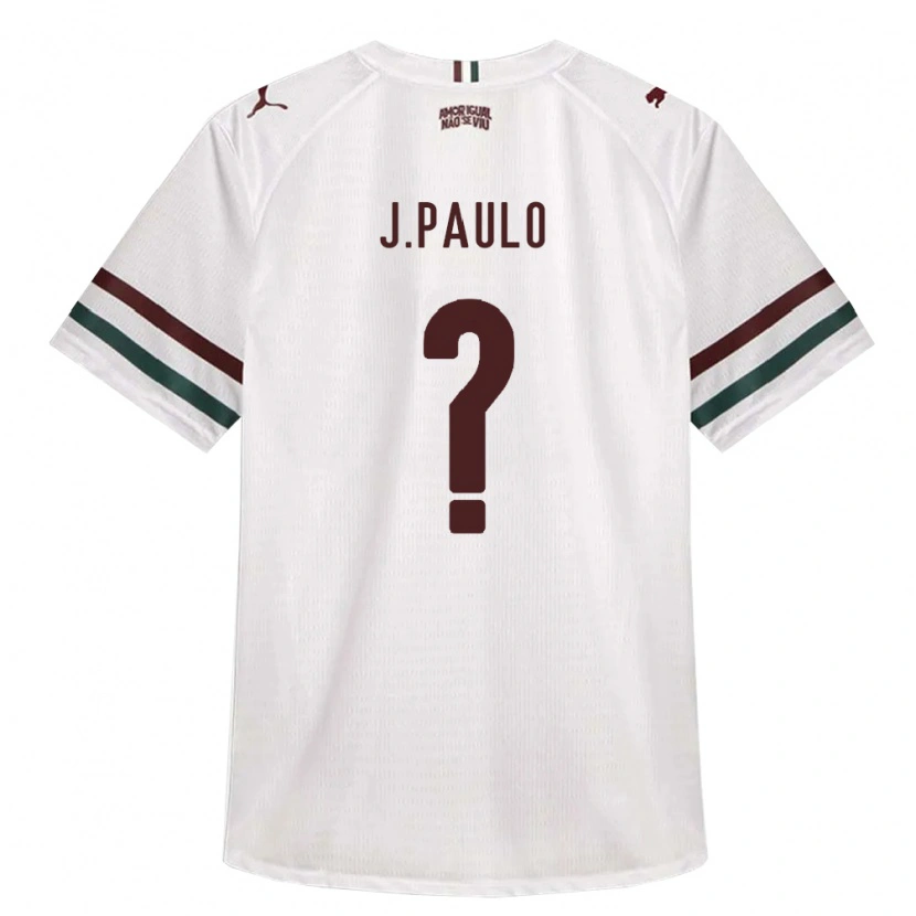 Danxen Homem Camisola João Paulo #0 Branco Verde Borgonha Alternativa 2026/27 Camisa Brasil