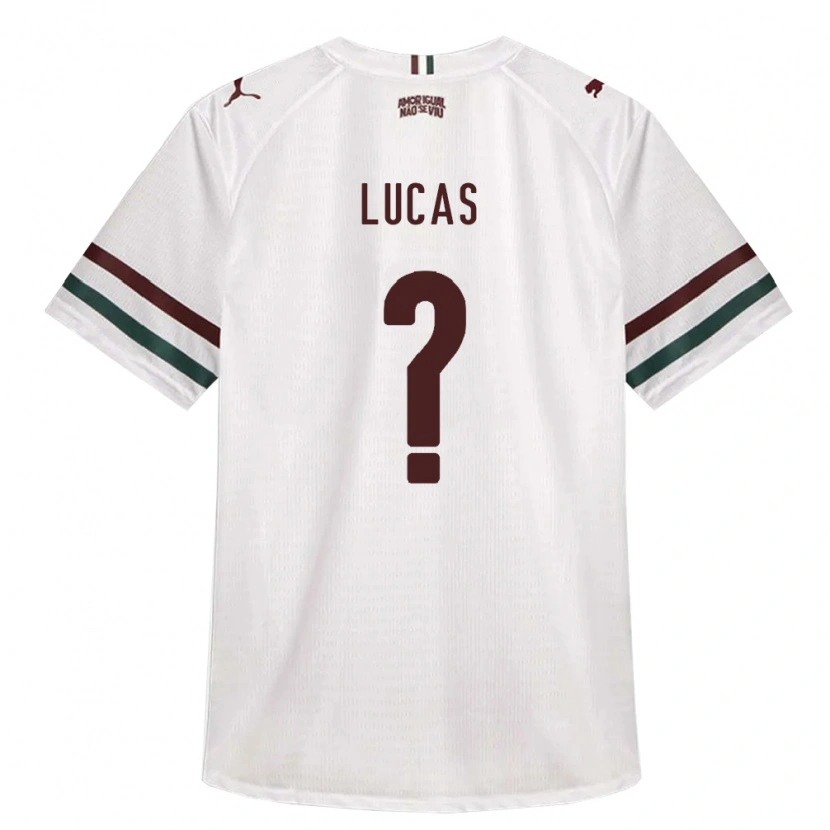 Danxen Homem Camisola Pedro Lucas #0 Branco Verde Borgonha Alternativa 2026/27 Camisa Brasil