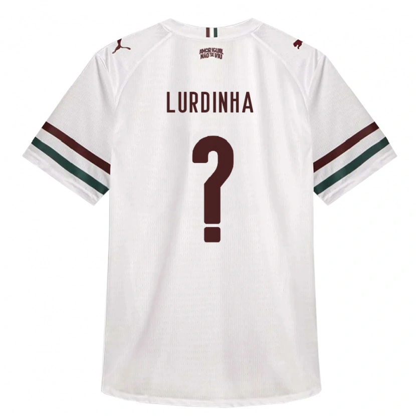 Danxen Homem Camisola Lurdinha #0 Branco Verde Borgonha Alternativa 2026/27 Camisa Brasil