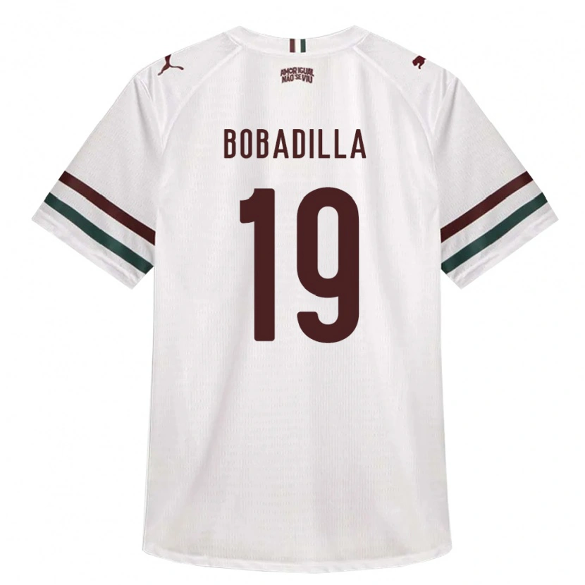 Danxen Homem Camisola Raul Bobadilla #19 Branco Verde Borgonha Alternativa 2026/27 Camisa Brasil