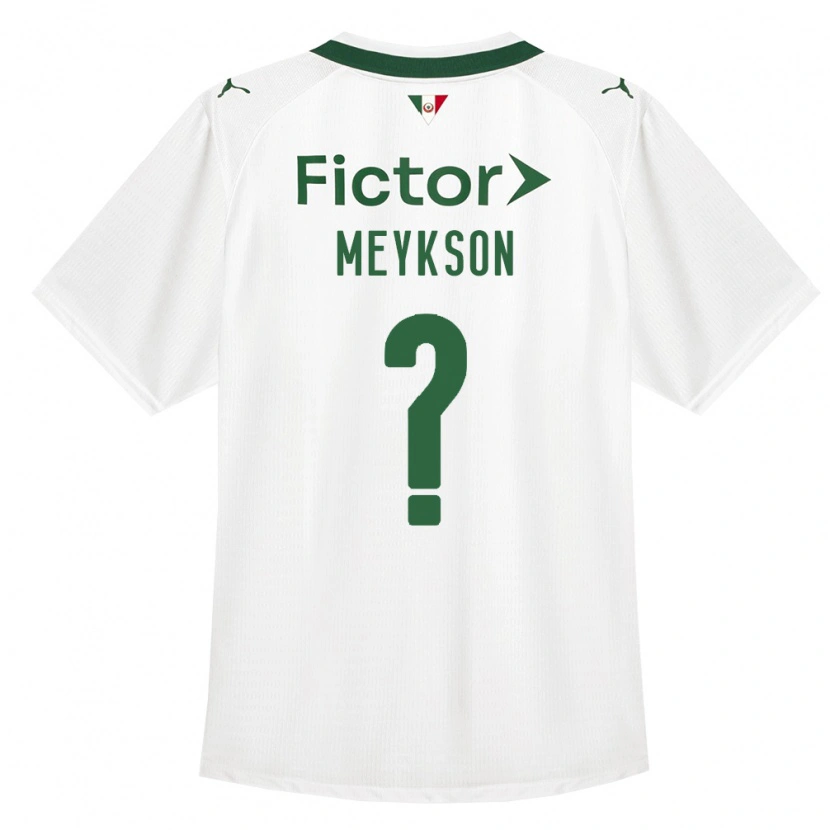 Danxen Homem Camisola Meykson Silmark Nascimento #0 Verde Branco Alternativa 2026/27 Camisa Brasil