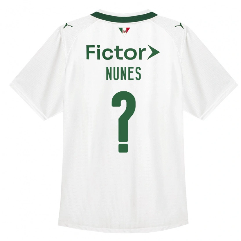 Danxen Homem Camisola Kauã Nunes #0 Verde Branco Alternativa 2026/27 Camisa Brasil