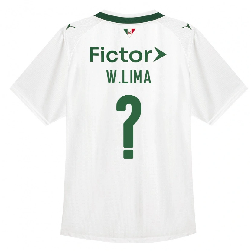 Danxen Homem Camisola Wesley Lima #0 Verde Branco Alternativa 2026/27 Camisa Brasil