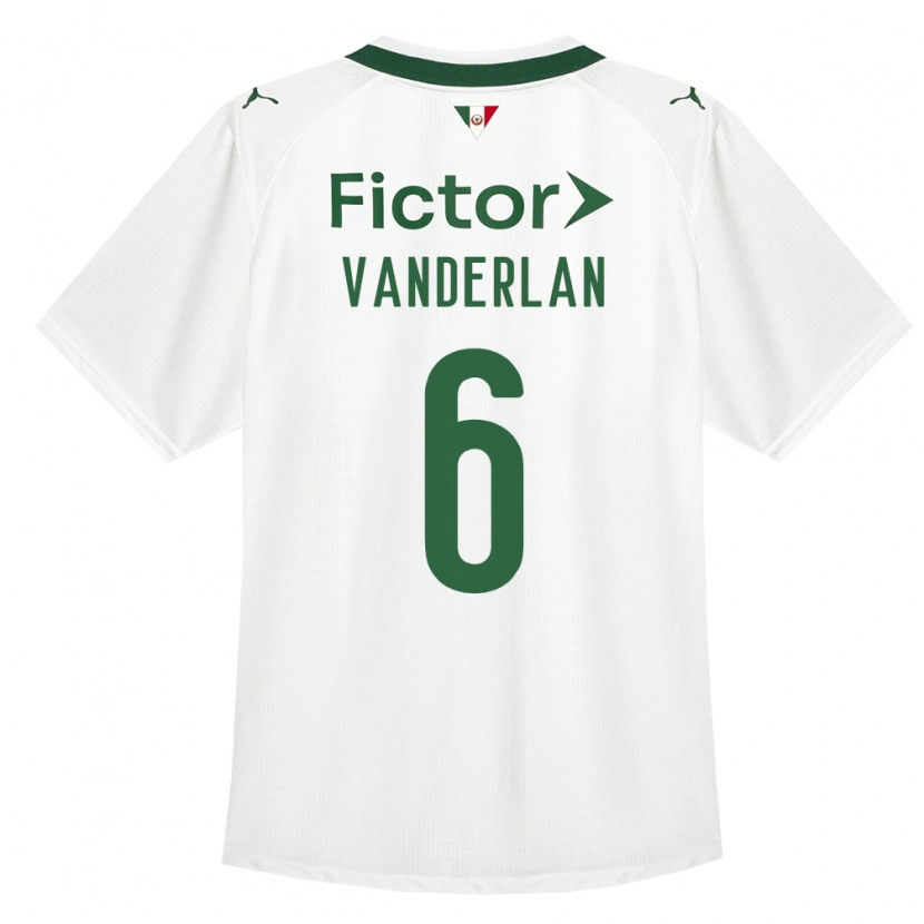 Danxen Homem Camisola Vanderlan #6 Verde Branco Alternativa 2026/27 Camisa Brasil