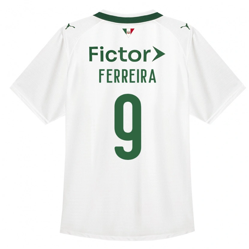 Danxen Homem Camisola Juan Gabriel #9 Verde Branco Alternativa 2026/27 Camisa Brasil
