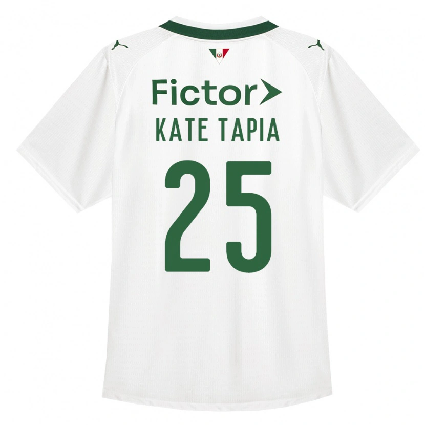 Danxen Homem Camisola Kate Tapia #25 Verde Branco Alternativa 2026/27 Camisa Brasil