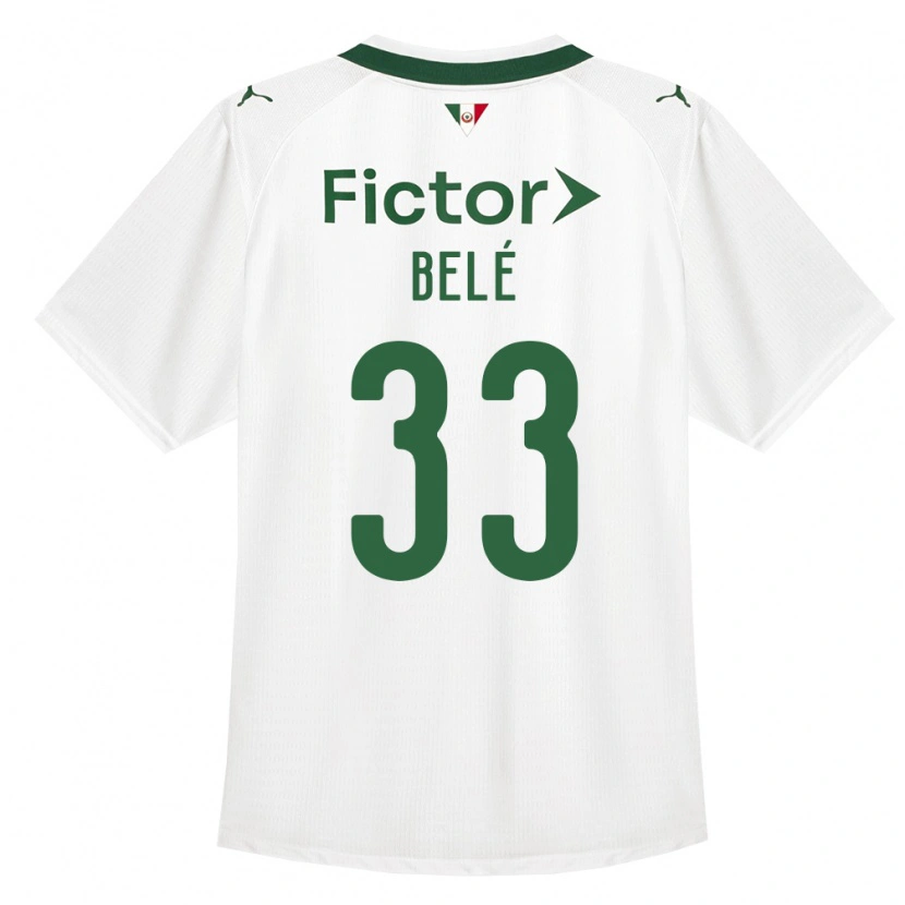 Danxen Homem Camisola Erick Belé #33 Verde Branco Alternativa 2026/27 Camisa Brasil
