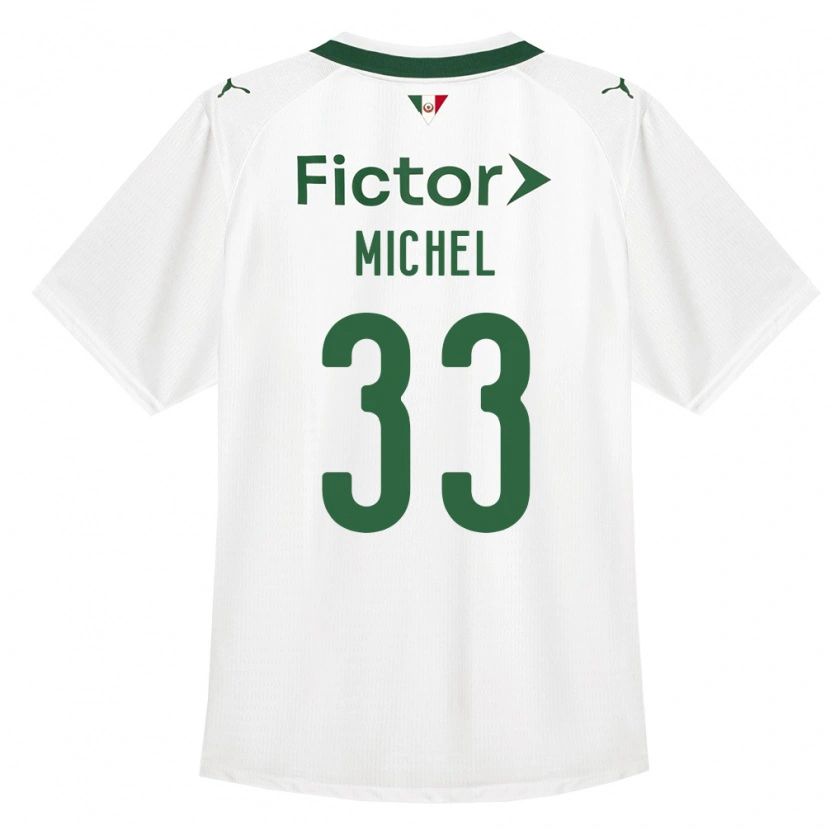 Danxen Homem Camisola Michel #33 Verde Branco Alternativa 2026/27 Camisa Brasil