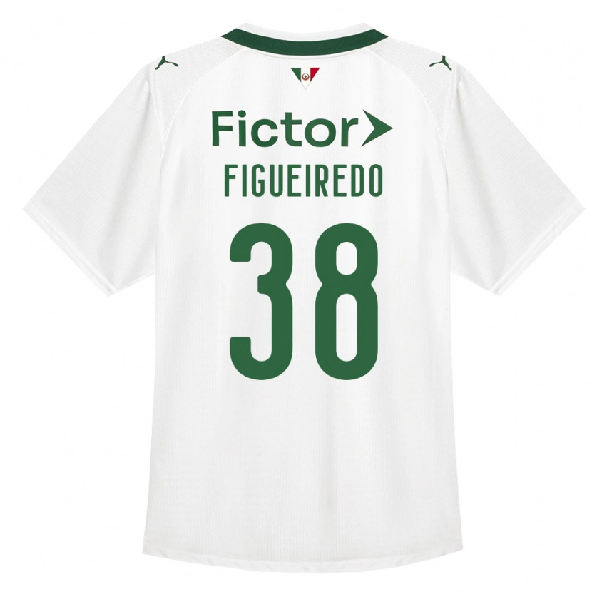Danxen Homem Camisola Figueiredo #38 Verde Branco Alternativa 2026/27 Camisa Brasil
