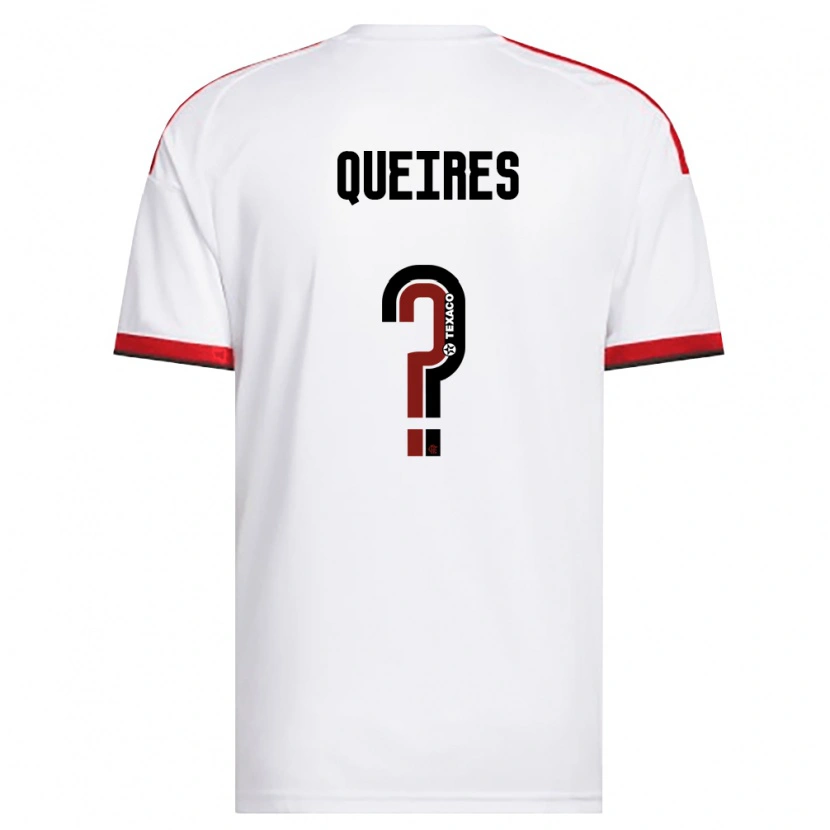 Danxen Homem Camisola Daniel Queires #0 Branco Vermelho Preto Alternativa 2026/27 Camisa Brasil