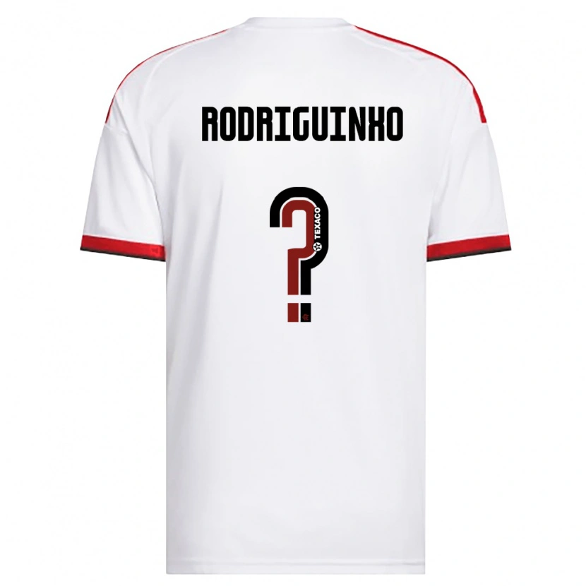 Danxen Homem Camisola Rodriguinho #0 Branco Vermelho Preto Alternativa 2026/27 Camisa Brasil