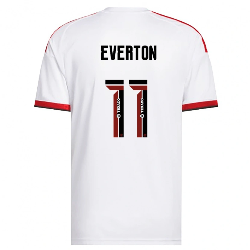 Danxen Homem Camisola Everton Sousa Soares #11 Branco Vermelho Preto Alternativa 2026/27 Camisa Brasil