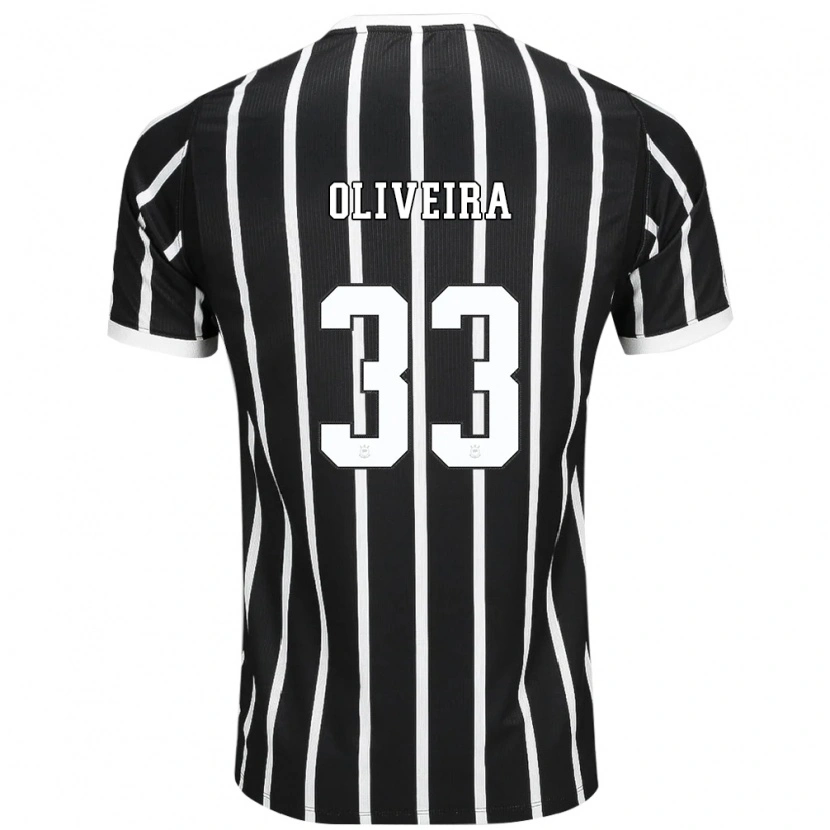 Danxen Homem Camisola Ruan Oliveira #33 Preto Branco Vermelho Alternativa 2026/27 Camisa Brasil