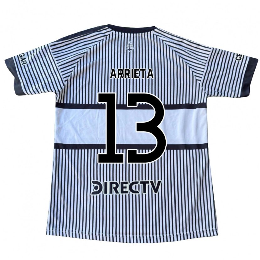 Danxen Homem Camisola Thomas Arrieta #13 Branco Preto Amarelo Alternativa 2026/27 Camisa Brasil