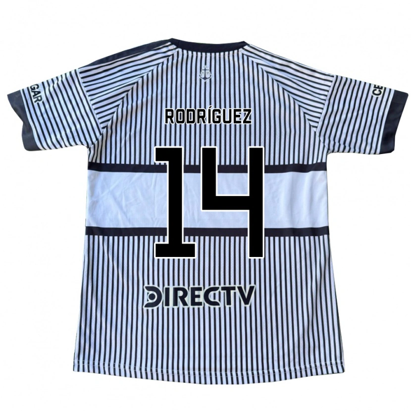 Danxen Homem Camisola Isaías Rodríguez #14 Branco Preto Amarelo Alternativa 2026/27 Camisa Brasil