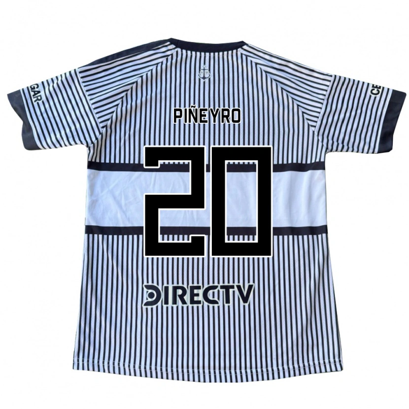 Danxen Homem Camisola Joaquín Piñeyro #20 Branco Preto Amarelo Alternativa 2026/27 Camisa Brasil