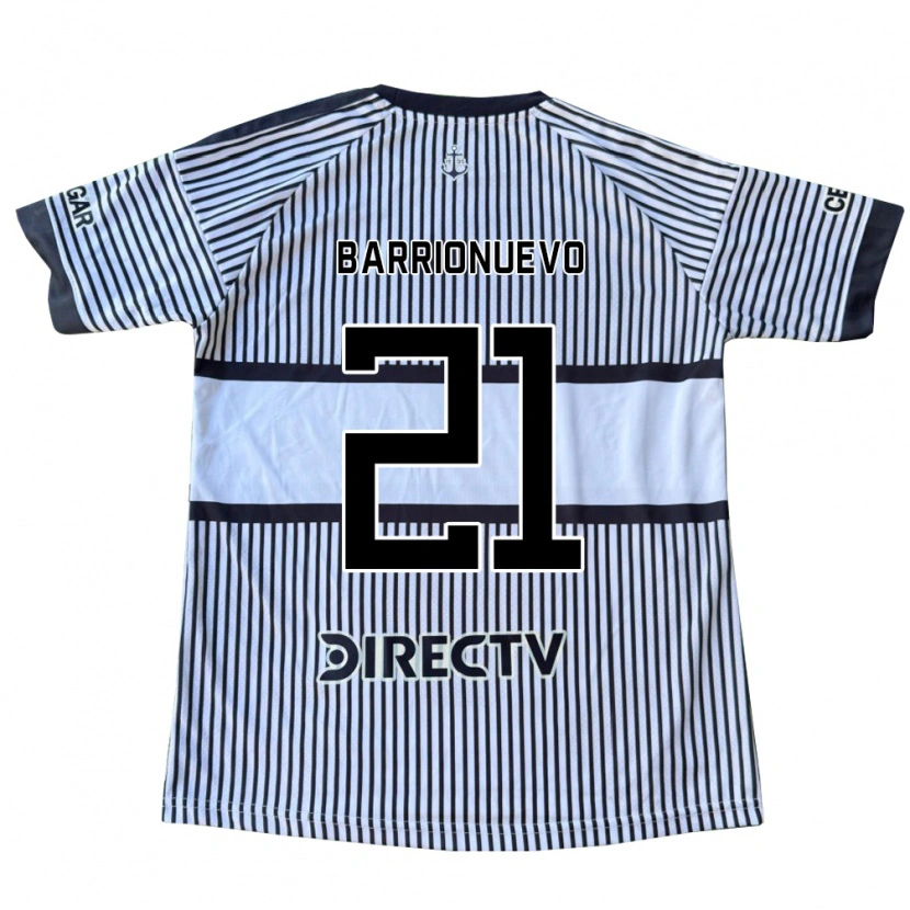 Danxen Homem Camisola Emiliano Barrionuevo #21 Branco Preto Amarelo Alternativa 2026/27 Camisa Brasil