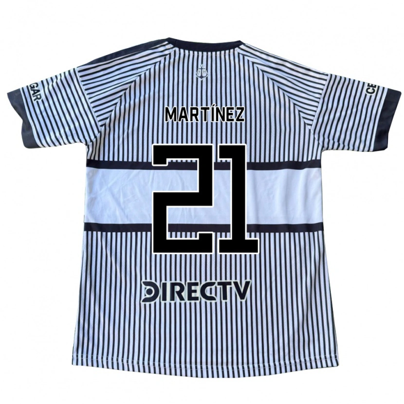 Danxen Homem Camisola Julieta Martínez #21 Branco Preto Amarelo Alternativa 2026/27 Camisa Brasil