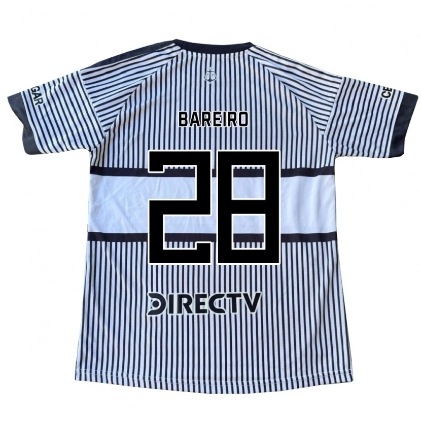 Danxen Homem Camisola Adam Bareiro #28 Branco Preto Amarelo Alternativa 2026/27 Camisa Brasil