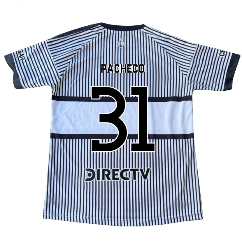 Danxen Homem Camisola Costanza Pacheco #31 Branco Preto Amarelo Alternativa 2026/27 Camisa Brasil