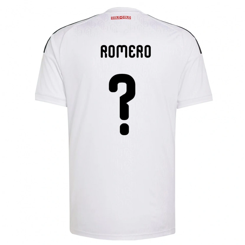 Danxen Mulher Camisola Enzo Romero #0 Branco Preto Principal 2026/27 Camisa Brasil