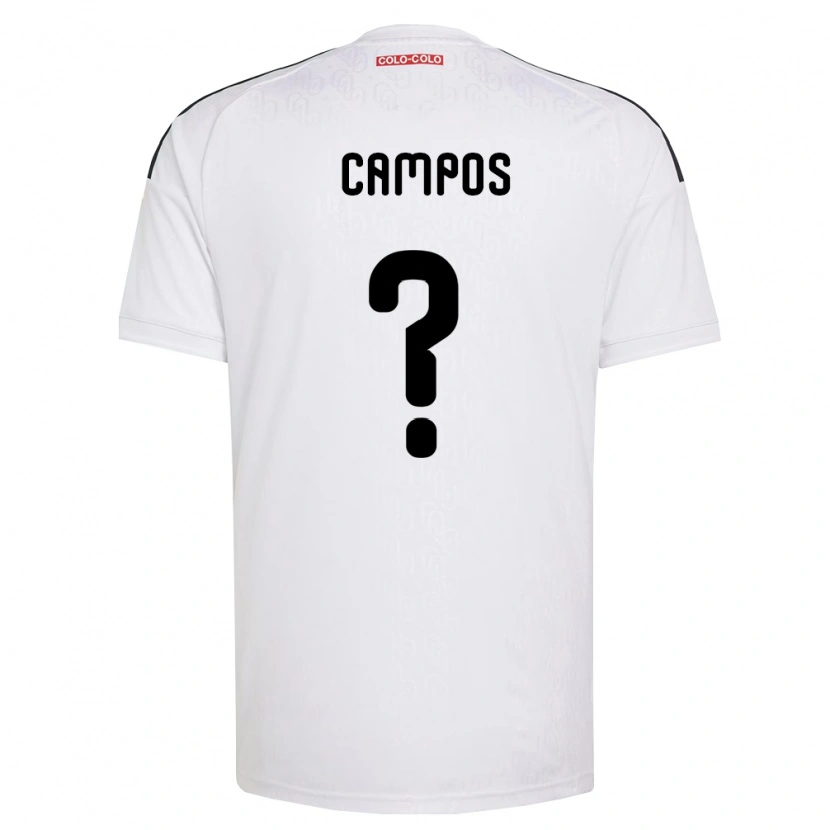 Danxen Mulher Camisola Víctor Campos #0 Branco Preto Principal 2026/27 Camisa Brasil