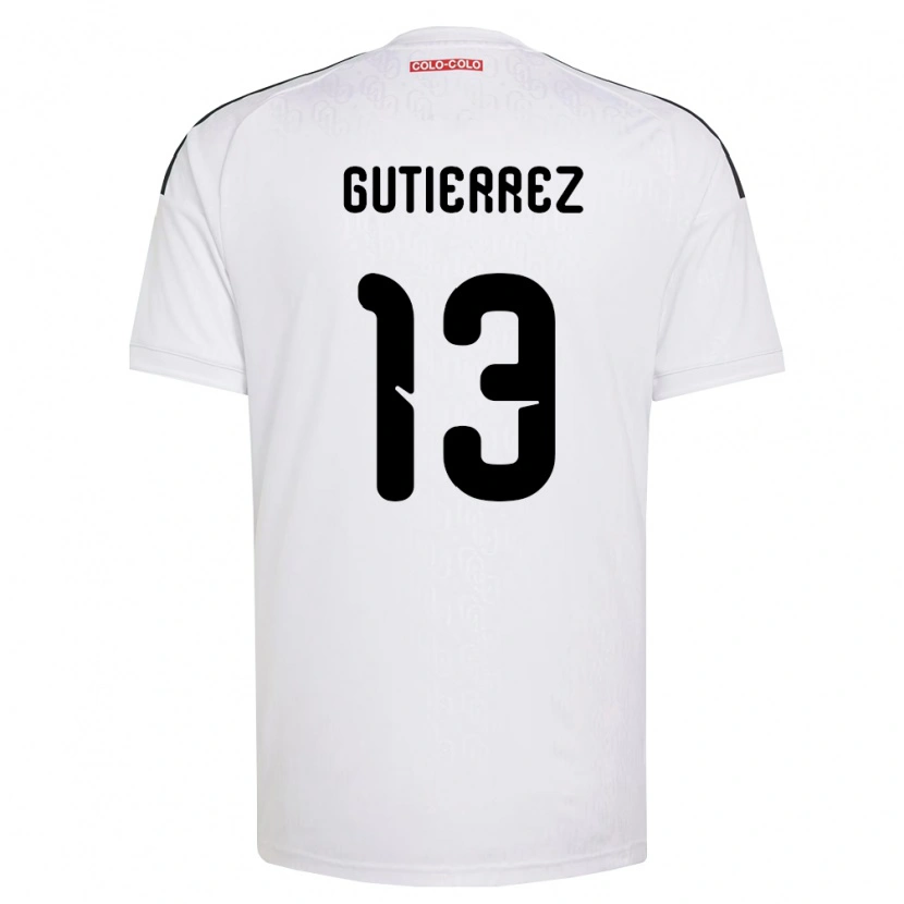 Danxen Mulher Camisola Bruno Gutiérrez #13 Branco Preto Principal 2026/27 Camisa Brasil
