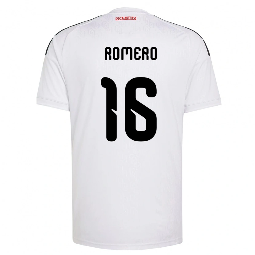 Danxen Mulher Camisola Evanz Romero #16 Branco Preto Principal 2026/27 Camisa Brasil