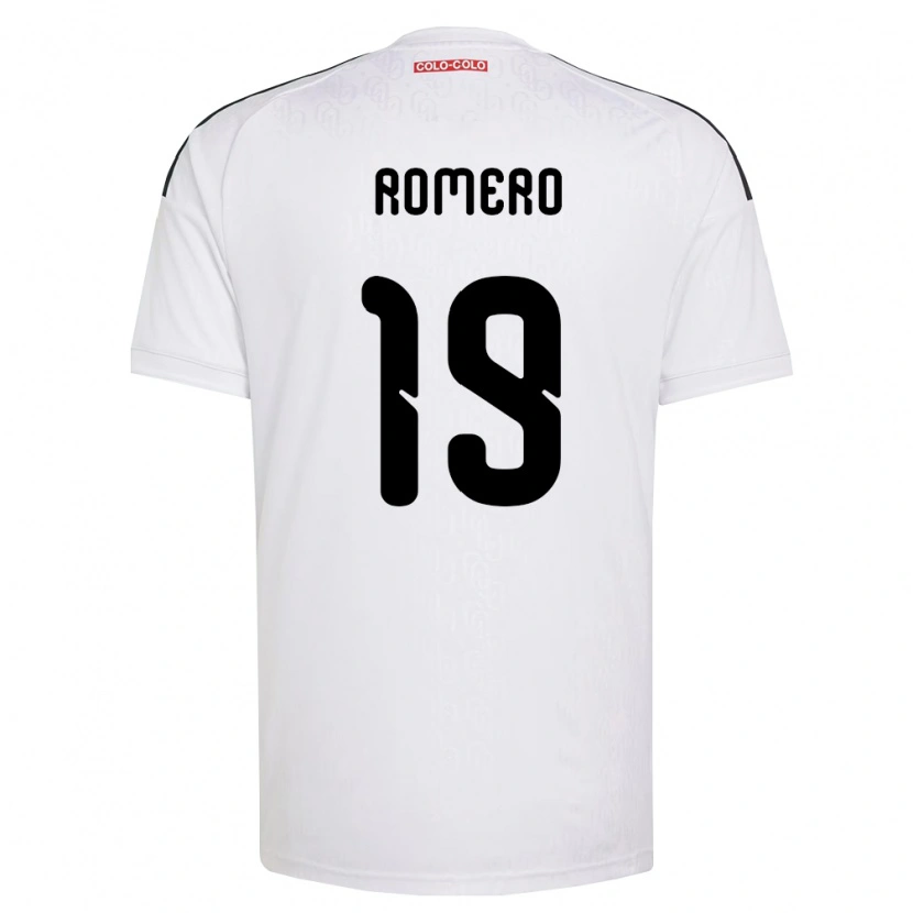 Danxen Mulher Camisola Maximiliano Romero #19 Branco Preto Principal 2026/27 Camisa Brasil