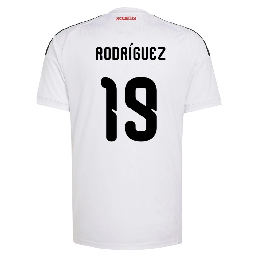 Danxen Mulher Camisola Salomón Rodríguez #19 Branco Preto Principal 2026/27 Camisa Brasil