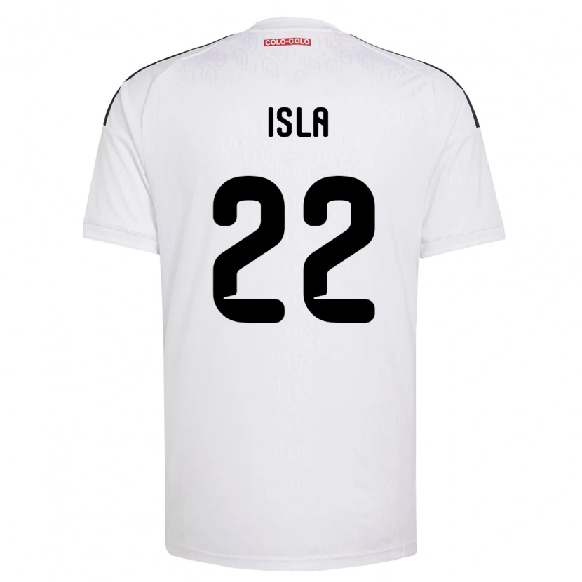 Danxen Mulher Camisola Mauricio Isla #22 Branco Preto Principal 2026/27 Camisa Brasil