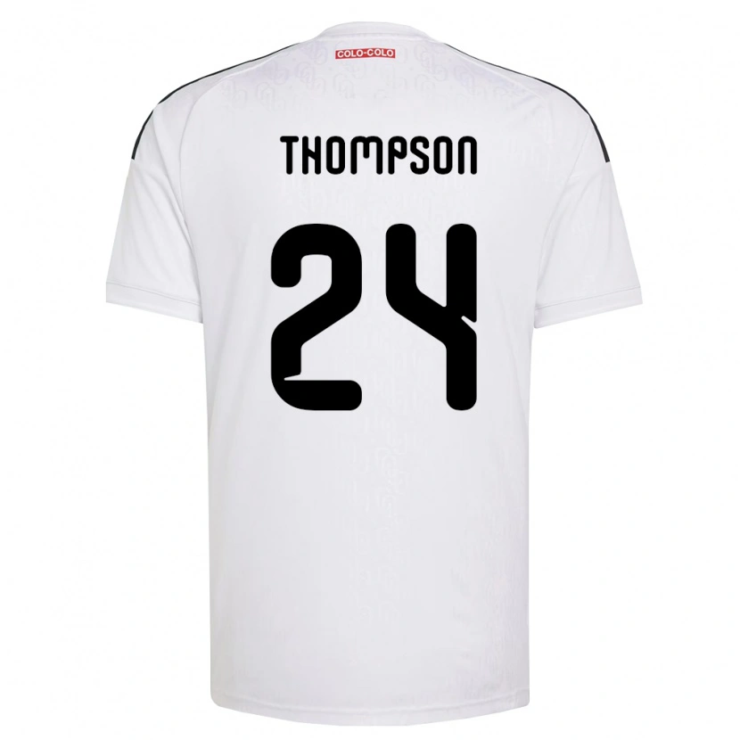 Danxen Mulher Camisola Jordhy Thompson #24 Branco Preto Principal 2026/27 Camisa Brasil