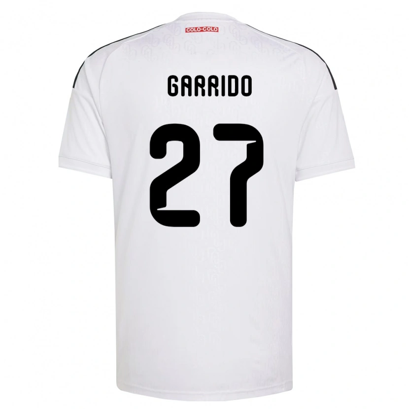 Danxen Mulher Camisola Franco Garrido #27 Branco Preto Principal 2026/27 Camisa Brasil