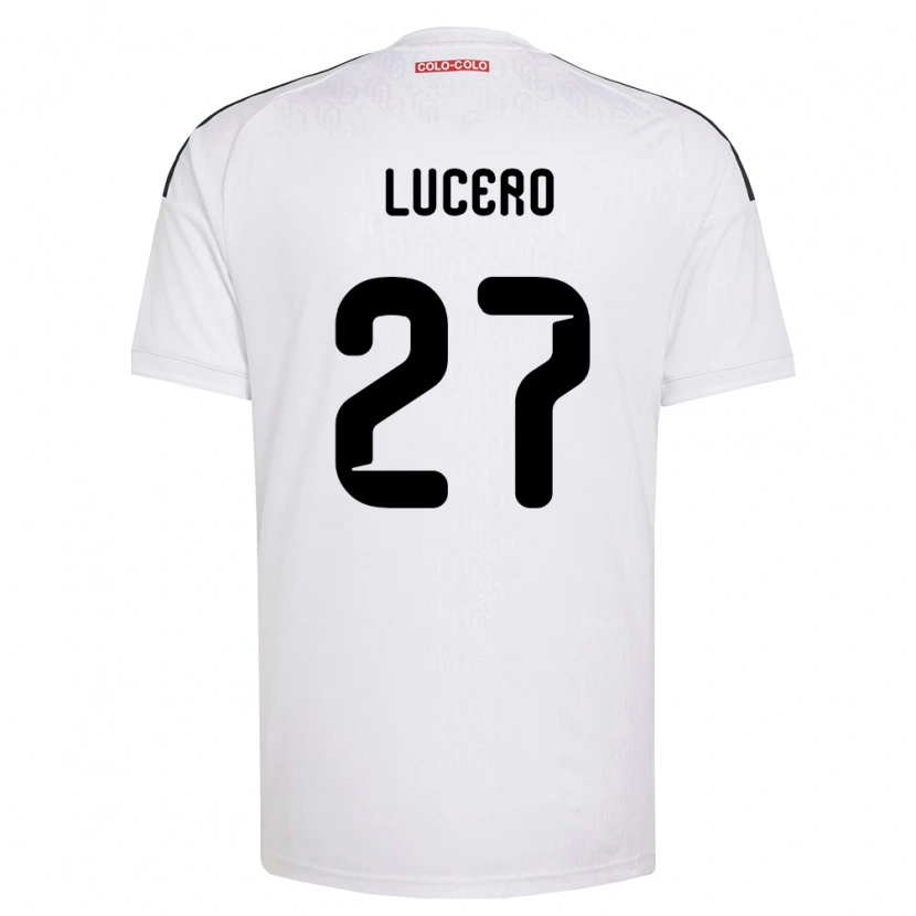 Danxen Mulher Camisola Valentina Lucero #27 Branco Preto Principal 2026/27 Camisa Brasil