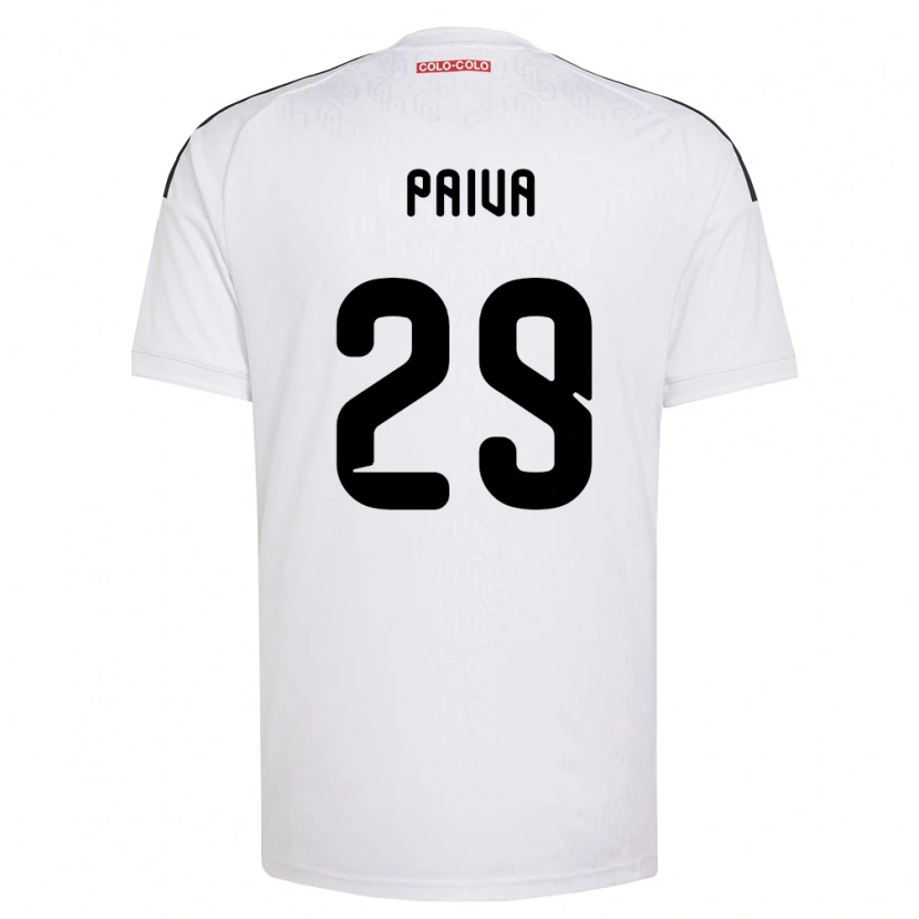 Danxen Mulher Camisola Guillermo Paiva #29 Branco Preto Principal 2026/27 Camisa Brasil
