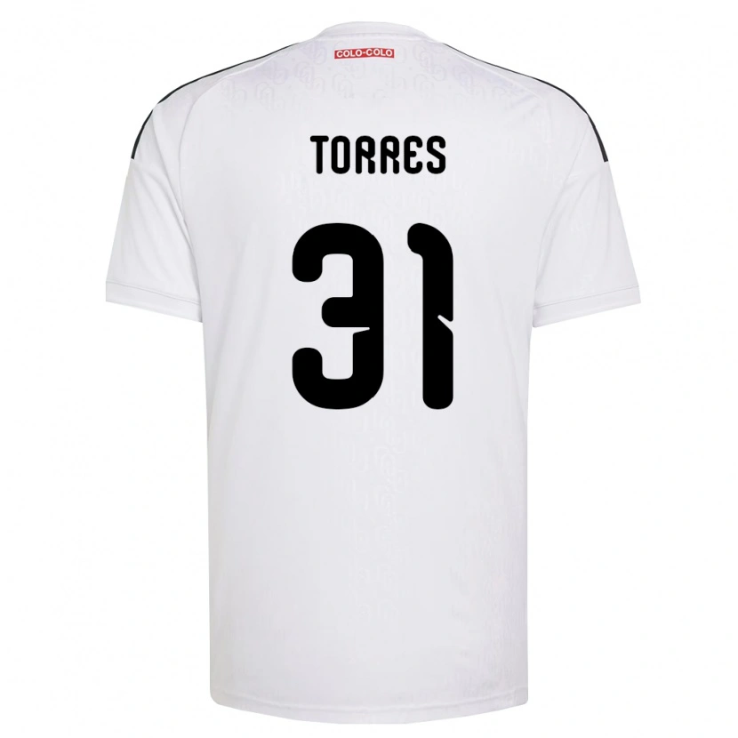 Danxen Mulher Camisola Bruno Torres #31 Branco Preto Principal 2026/27 Camisa Brasil