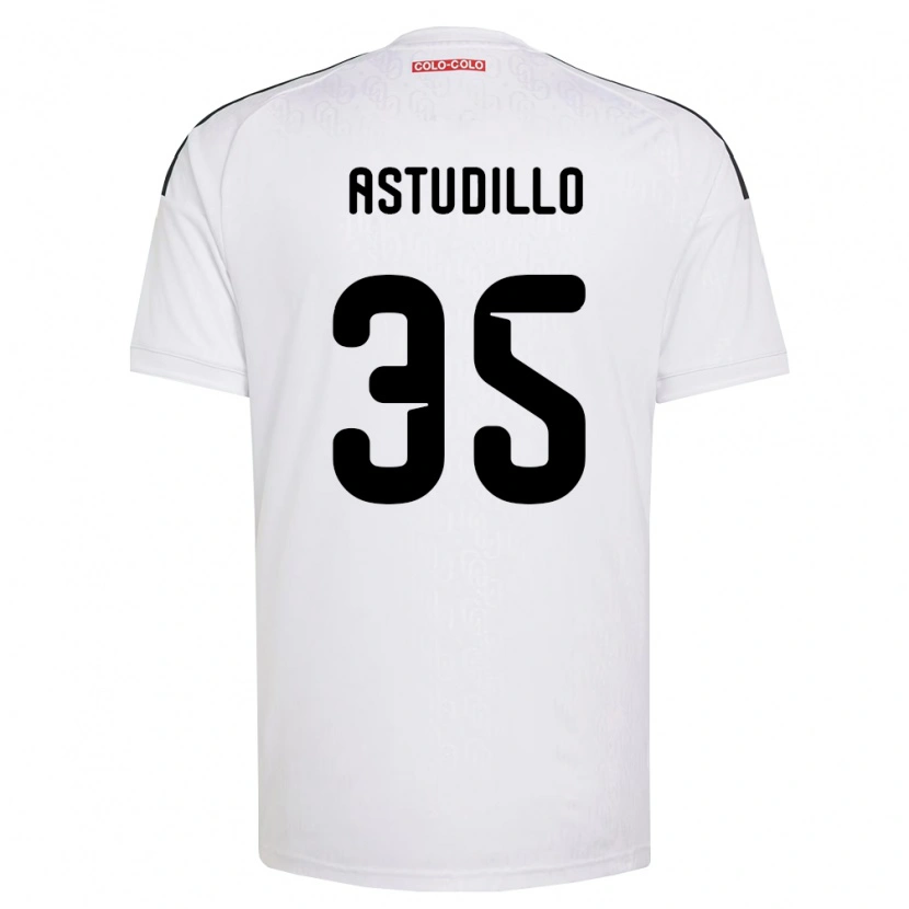 Danxen Mulher Camisola Jerall Astudillo #35 Branco Preto Principal 2026/27 Camisa Brasil
