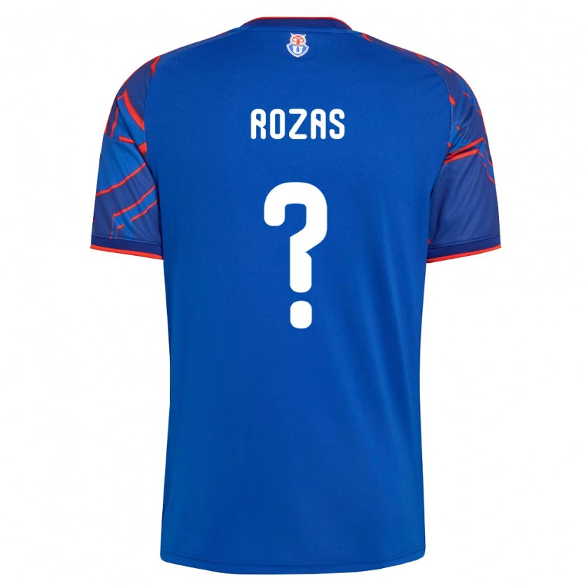 Danxen Mulher Camisola Sergio Rozas #0 Azul Real Vermelho Principal 2026/27 Camisa Brasil