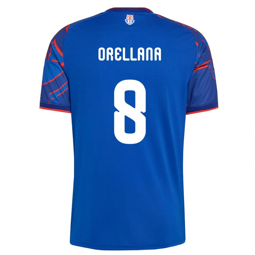 Danxen Mulher Camisola Denisse Orellana #8 Azul Real Vermelho Principal 2026/27 Camisa Brasil