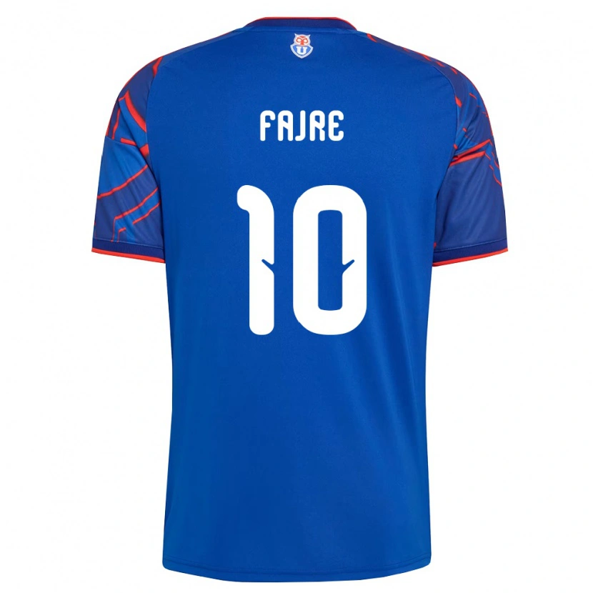 Danxen Mulher Camisola Nicole Fajre #10 Azul Real Vermelho Principal 2026/27 Camisa Brasil